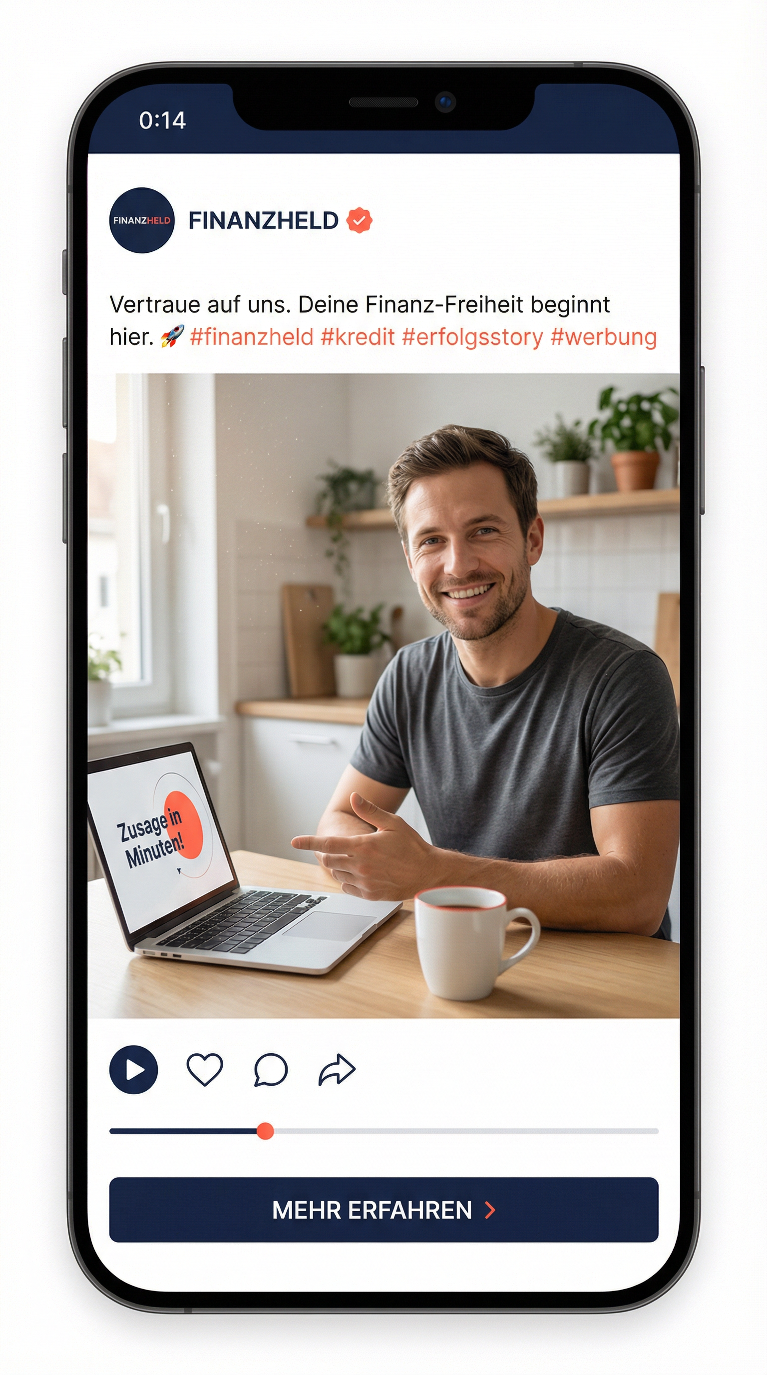 Kredit-per-Klick Social Ad